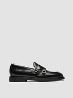 OPERA FLEXI 105 - Scarpe Monk in Pelle Nera