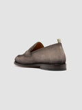 OPERA 001 - Grey Suede Penny Loafers - thumb image 4,side view