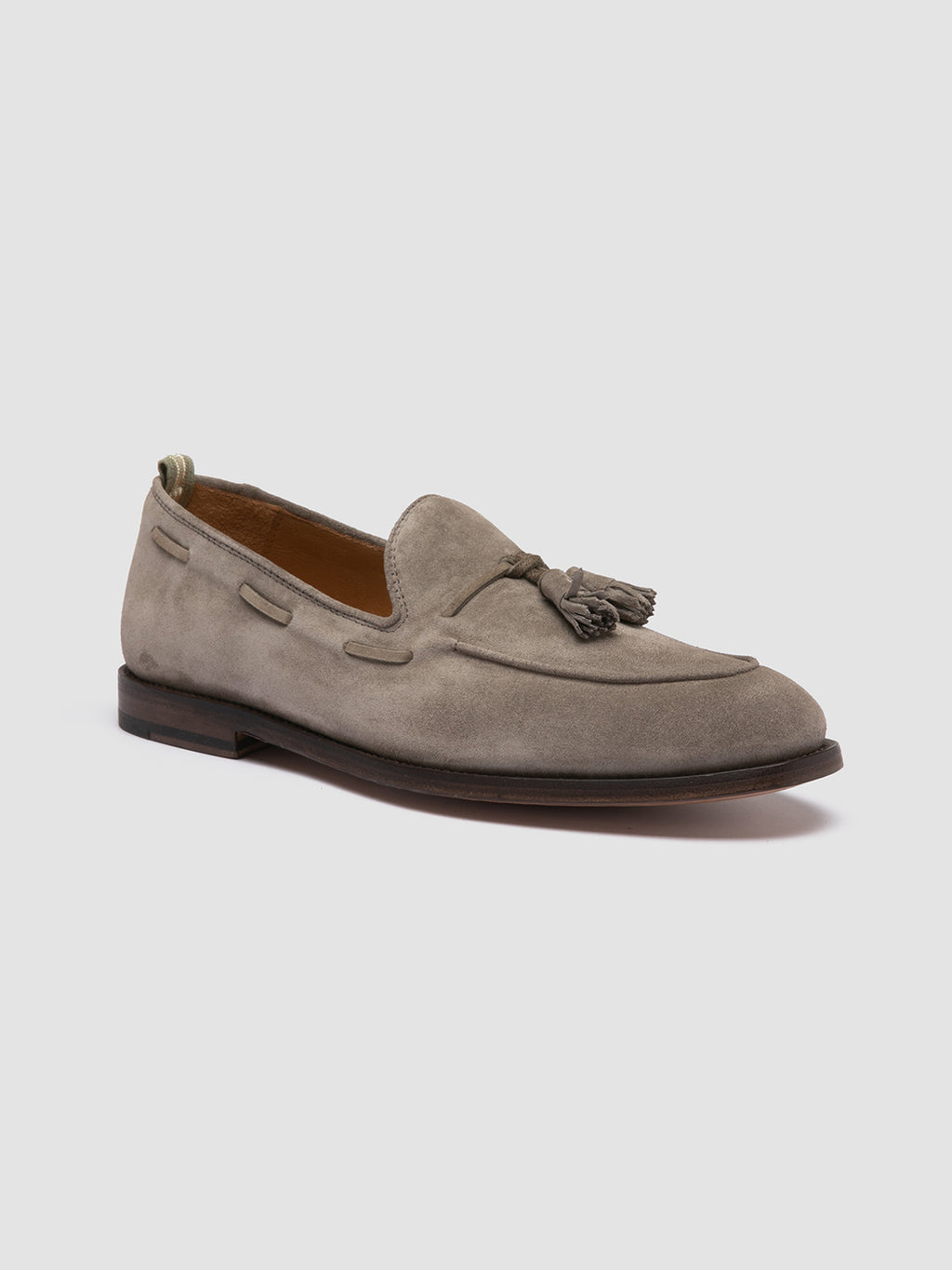 OPERA 002 - Taupe Suede Tassel Loafers Men Officine Creative - 3