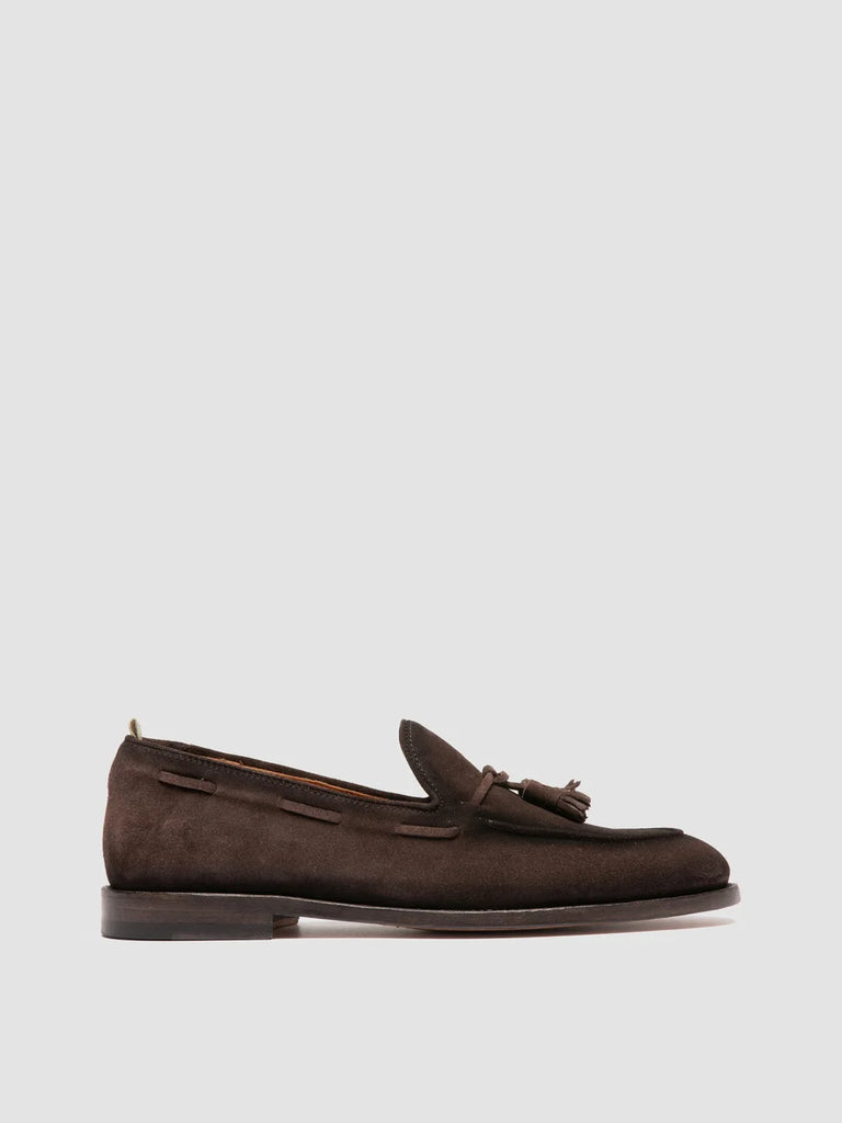 OPERA 002 - Brown Suede Tassel Loafers