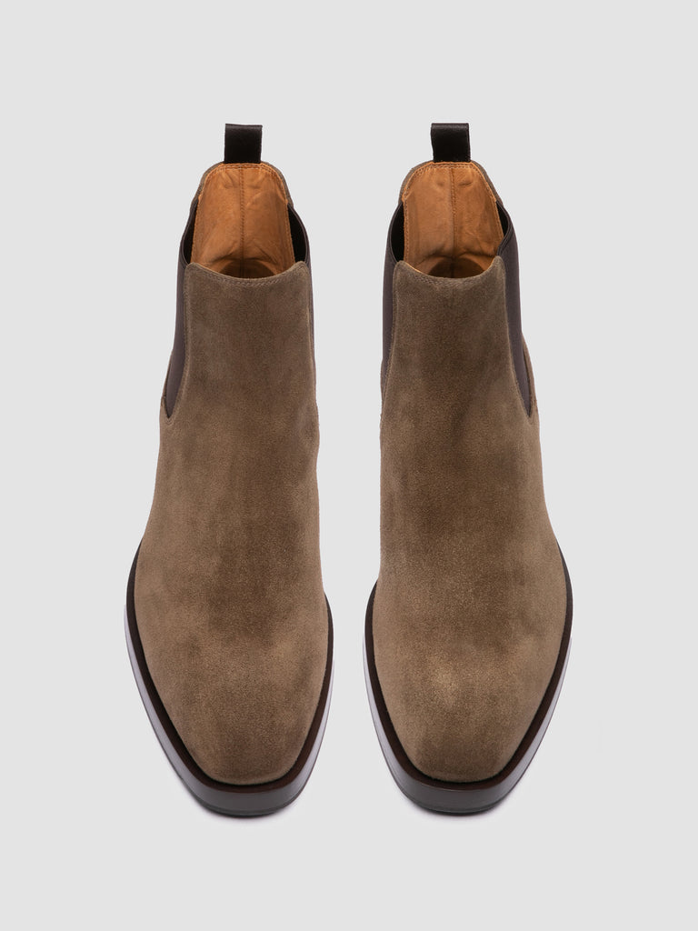ORTEGA 003 - Brown Suede Chelsea Boots