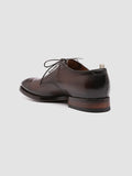 PROVIDENCE 001 - Brown Leather Derby Shoes - thumb image 3,side view