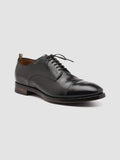 PROVIDENCE 004 - Black Leather Derby Shoes - thumb image 2,side view