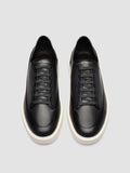 RELEASE 001 - Graue Low-Top-Sneaker aus Leder - thumb image 2,side view