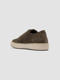 RELEASE 001 - Green Suede Sneakers - thumb image 4,side view