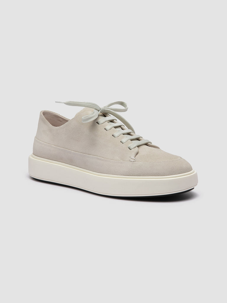 RELEASE 001 - Ivory Leather Sneakers