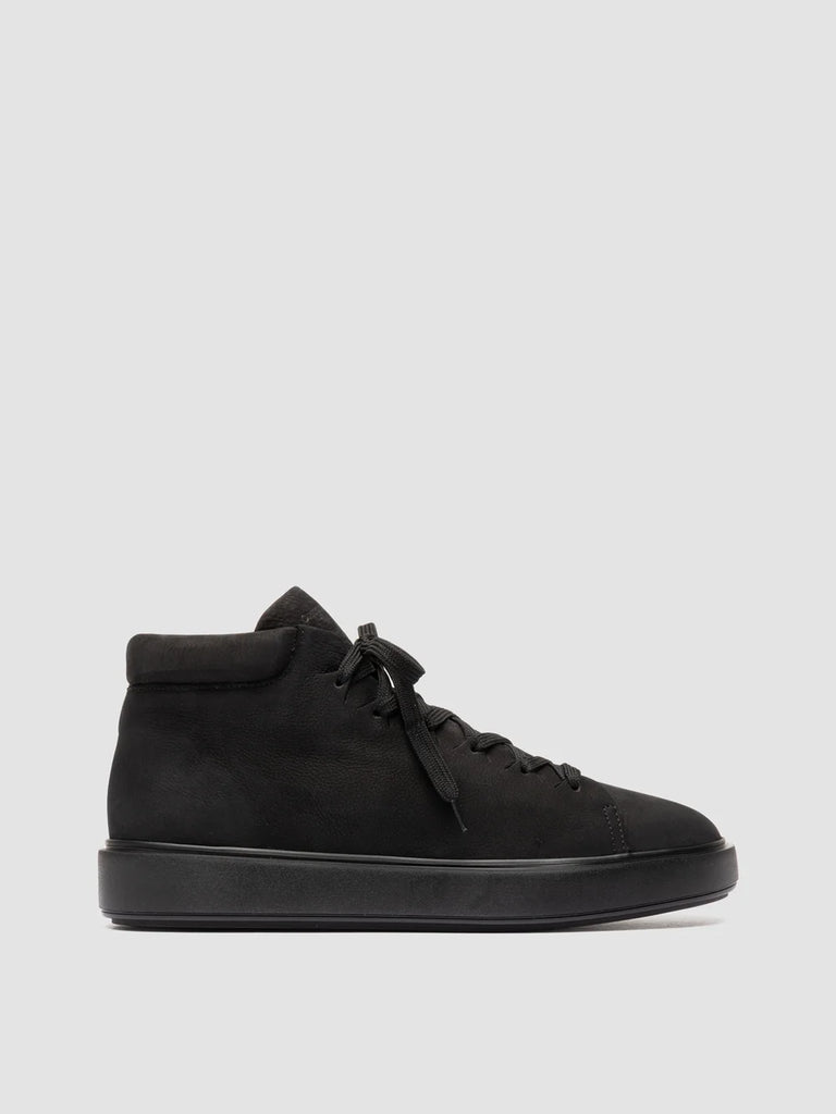 REMASTER 003 - Black Suede High Top Sneakers