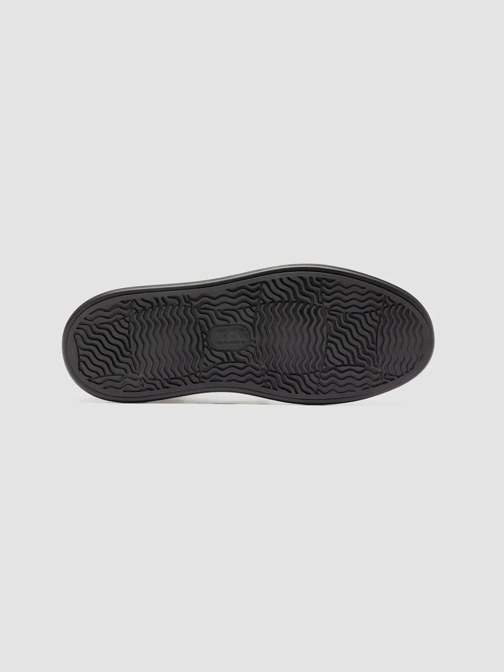 REMASTER 003 - Sneakers Alte in Pelle Scamosciata Nera - image 5,side view
