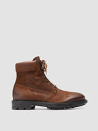 REMOTE 001 - Brown Suede Lace Up Boots
