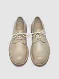 RUGGED 001 - Ivory Leather Derby Shoes