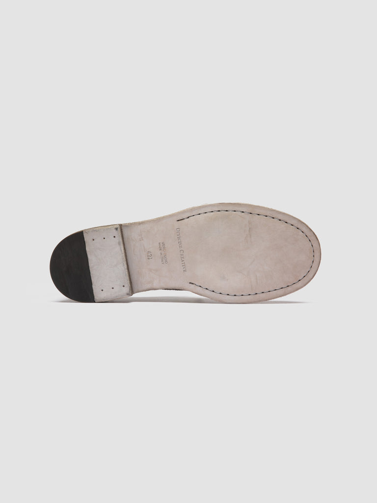 RUGGED 001 - Ivory Leather Derby Shoes