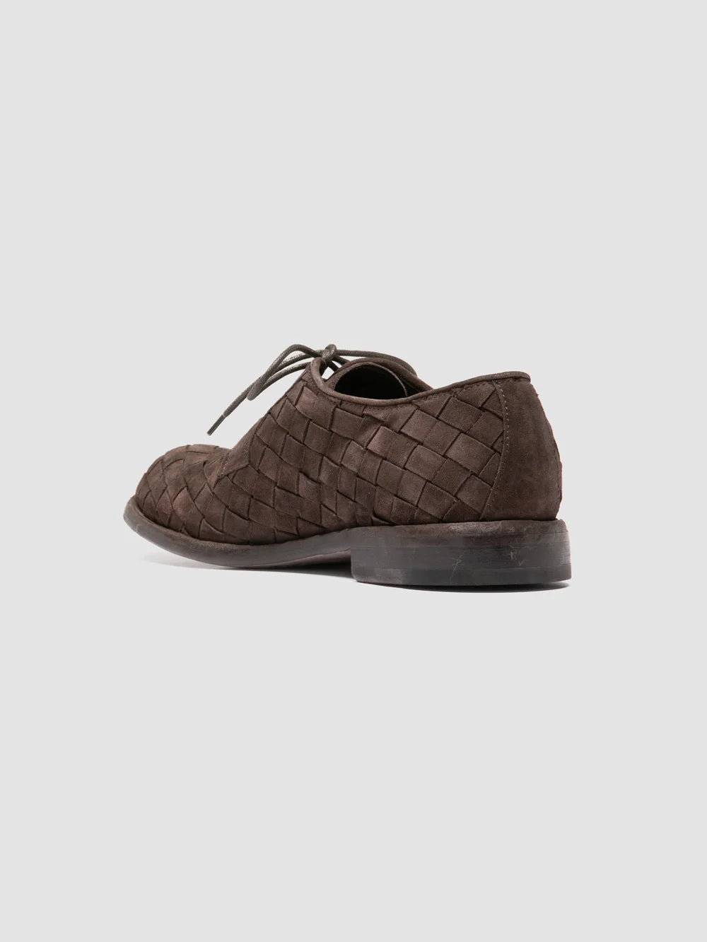 RUGGED 007 - Brown Suede Derby Shoes - image 4,side view