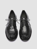RUGGED 018 - Black Leather Derby Shoes - thumb image 2,side view