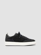 SEQUEL 002 - Blue Suede and Leather Sneakers