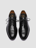 SILENT 001 - Schwarze Derby-Schuhe aus Leder - thumb image 2,side view