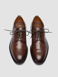 SILENT 001 - Brown Leather Derby Shoes - thumb image 2,side view