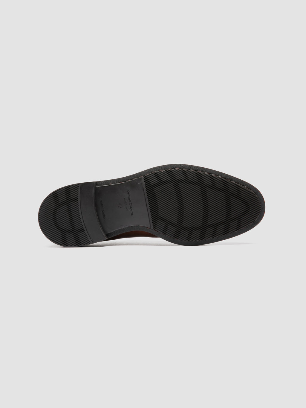 SILENT 001 - Brown Leather Derby Shoes - image 5,side view