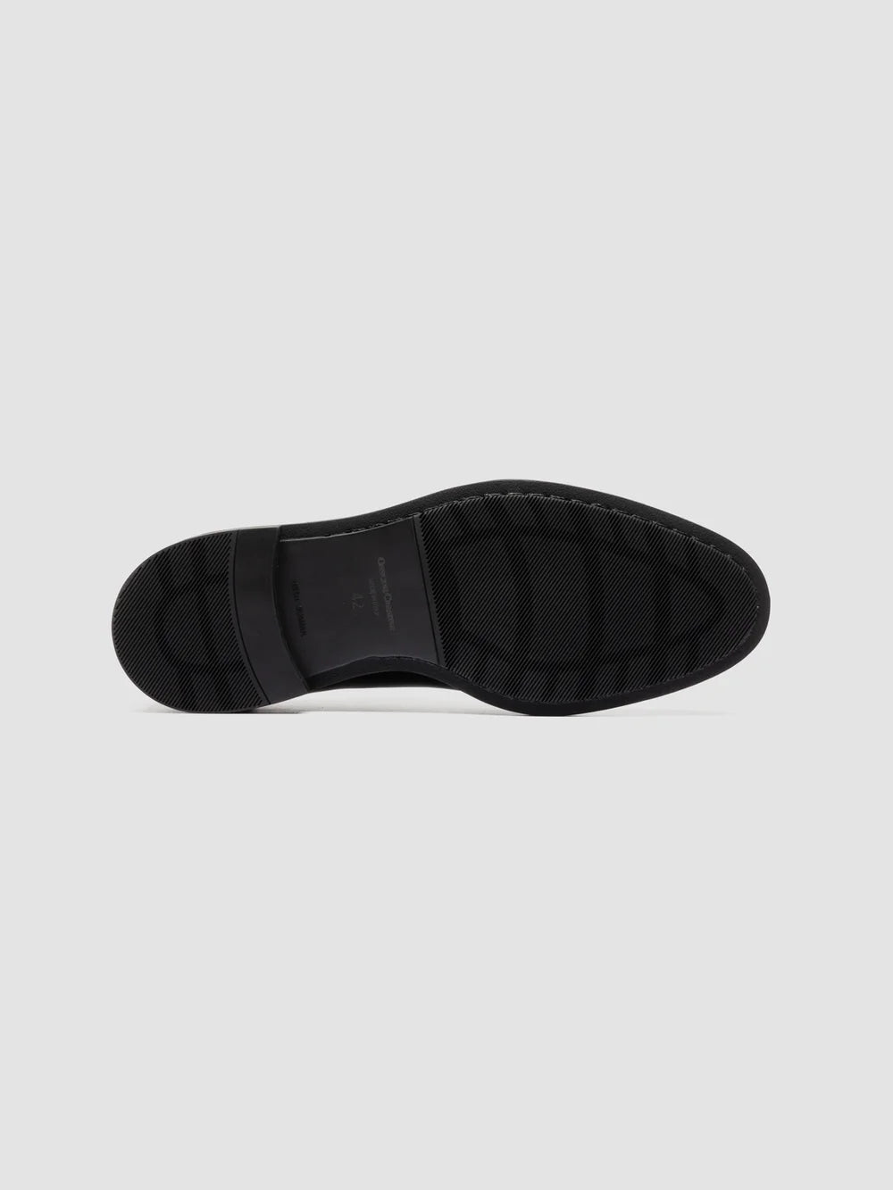 SILENT 001 - Scarpe Derby in Pelle Nera - image 5,side view