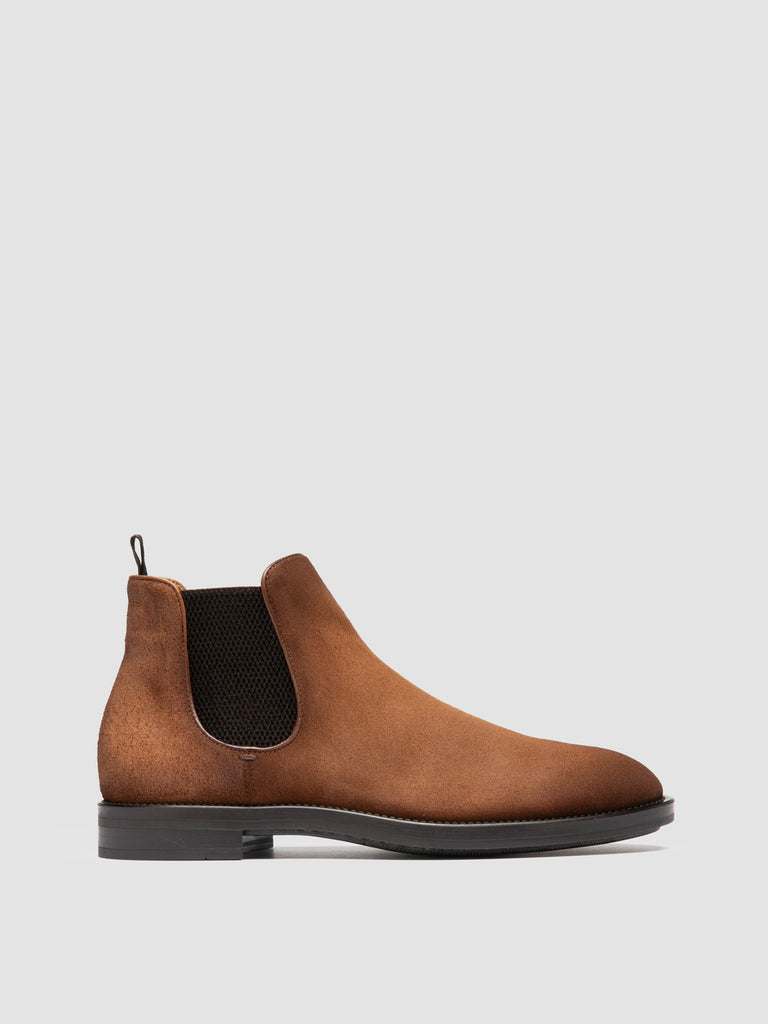 SILENT 003 - Brown Suede Chelsea Boots