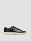 SISSO 001 - Sneaker Basse in Pelle Nera - thumb image 1,side view