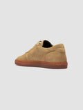 SISSO 001 - Sneaker Basse in Pelle Scamosciata Marrone - thumb image 4,side view