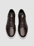 SISSO 001 - Braune Low-Top-Sneakers aus Leder - thumb image 2,side view