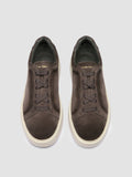 SLOUCH 001 - Graue Sneakers aus Wildleder - thumb image 2,side view