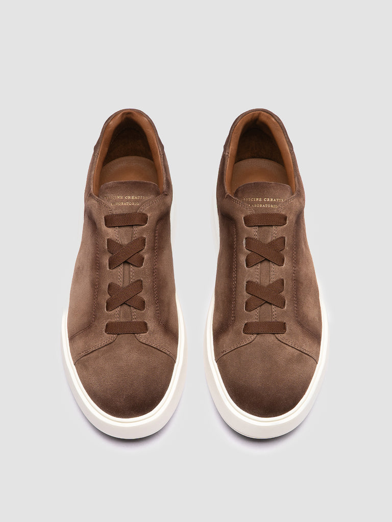 SLOUCH 001 - Brown Suede Sneakers