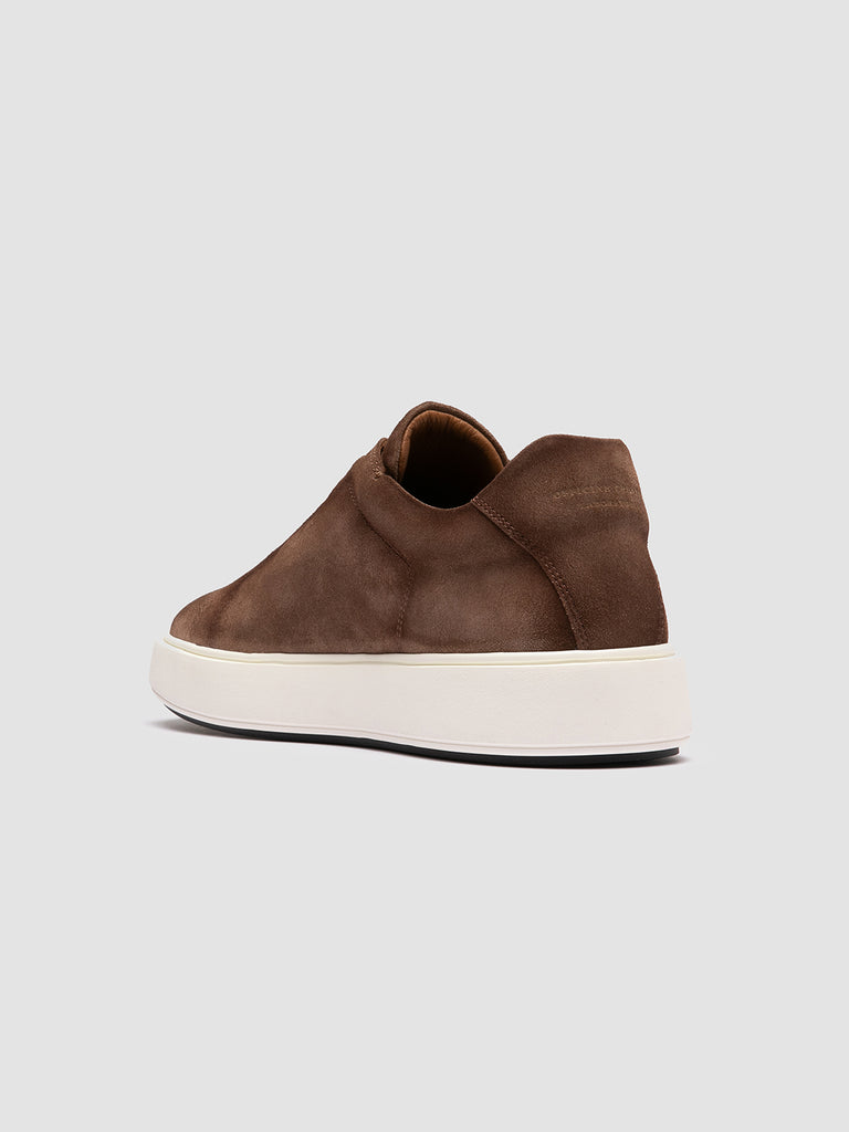 SLOUCH 001 - Brown Suede Sneakers