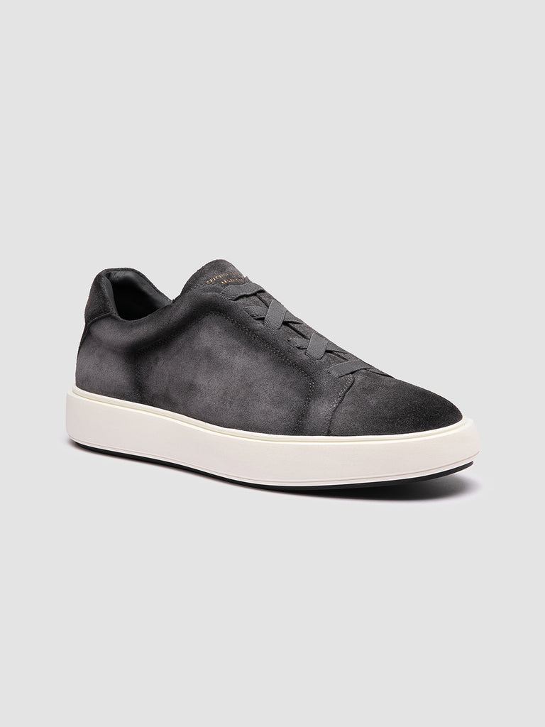 SLOUCH 001 - Blue Suede Sneakers