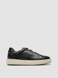 SLOUCH 001 - Braune Low-Top-Sneakers aus Leder - thumb image 1,side view