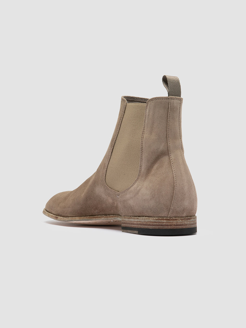 SOLITUDE 004 - Taupe Suede Chelsea Boots Men Officine Creative - 4