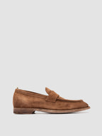 SOUND 001 - Brown Suede Penny Loafers