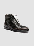 SOUND 003 - Graue Schnürstiefel aus Leder - thumb image 3,side view