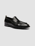SOUND 005 - Black Leather Loafers - thumb image 3,side view