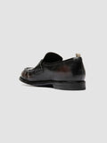 SOUND/010_W - Brown Leather Penny Loafers - thumb image 4,side view