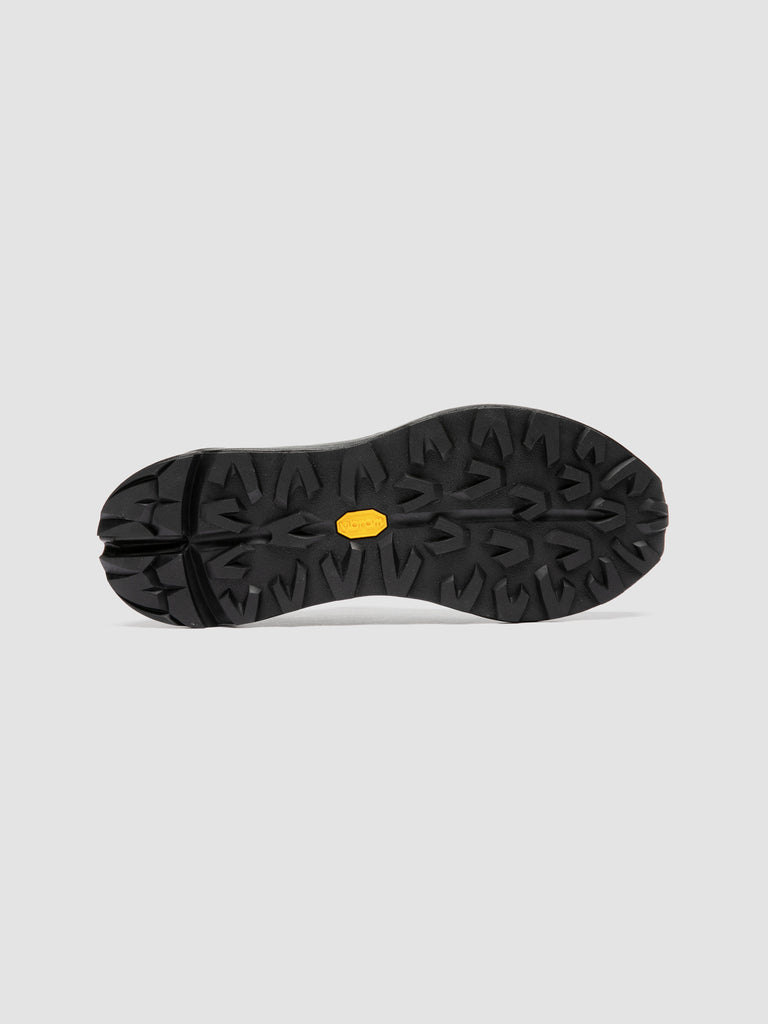 SPHYKE 001 - Black Leather Low-Top Sneakers
