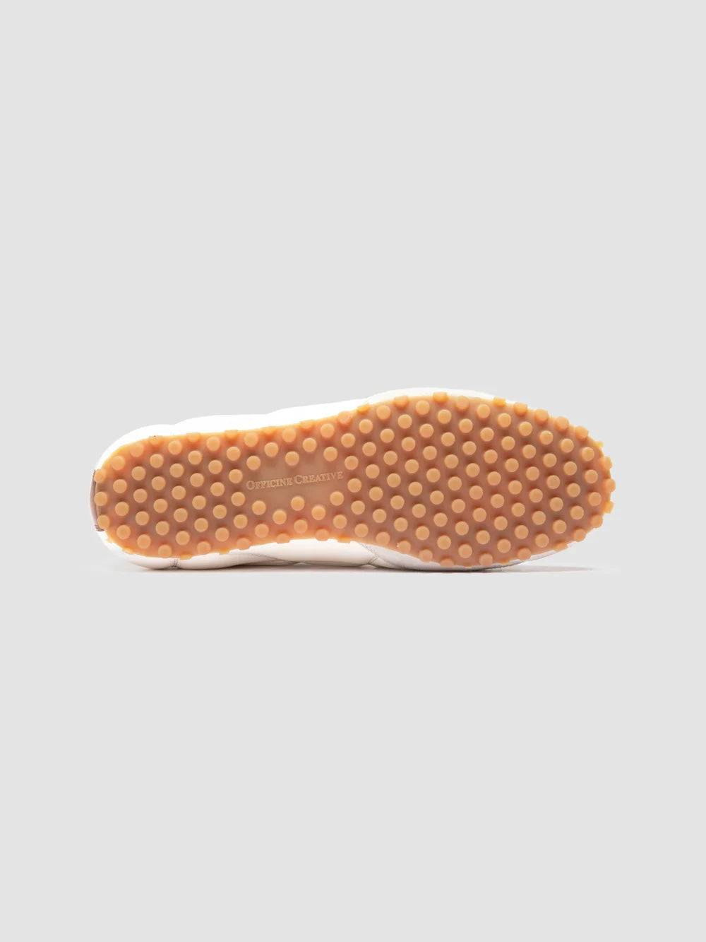 STRIKER 001 - White Leather and Suede Low-Top Sneakers - image 5,side view