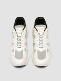 SUPURBIA 001 - White Leather Low Top Sneakers - thumb image 2,side view