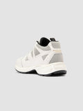 SUPURBIA 001 - White Leather Low Top Sneakers - thumb image 4,side view