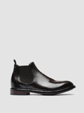 TEMPLE 008 - Brown Leather Chelsea Boots - thumb image 1,side view