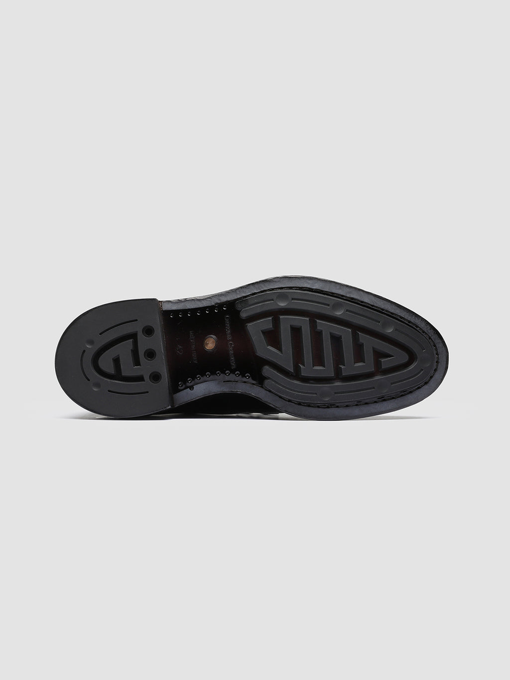 TEMPLE 008 - Brown Leather Chelsea Boots - image 5,side view