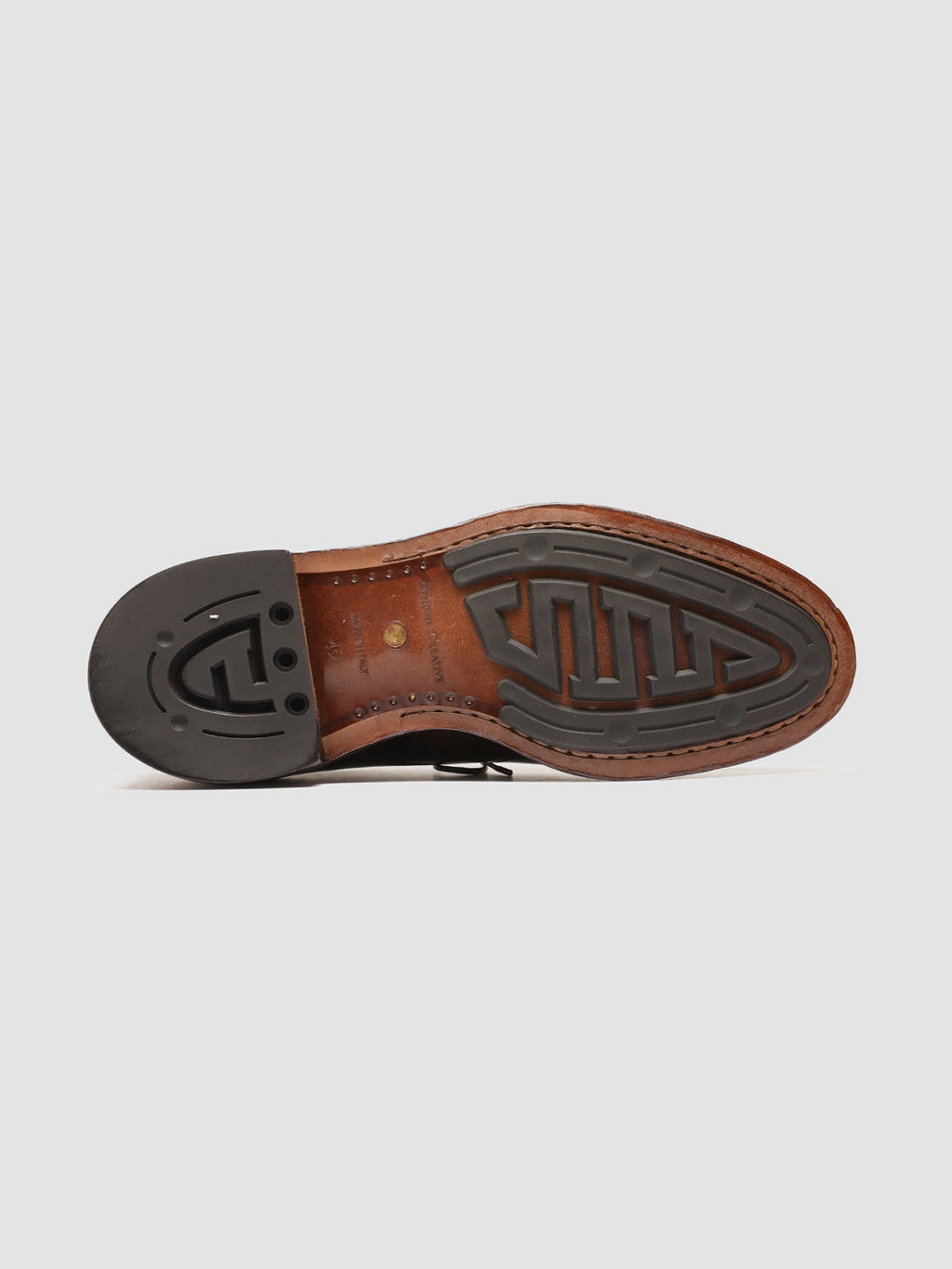 TEMPLE 018 - Brown Leather Derby Shoes men Officine Creative - 5
