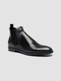 VANDERBILT CAOU 002 - Blue Leather Chelsea Boots