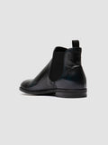 VANDERBILT CAOU 002 - Blue Leather Chelsea Boots