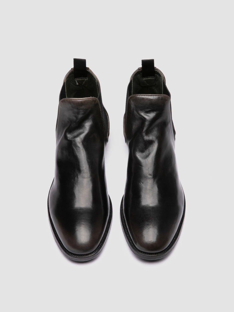 VANDERBILT CAOU 002 - Grey Leather Chelsea Boots