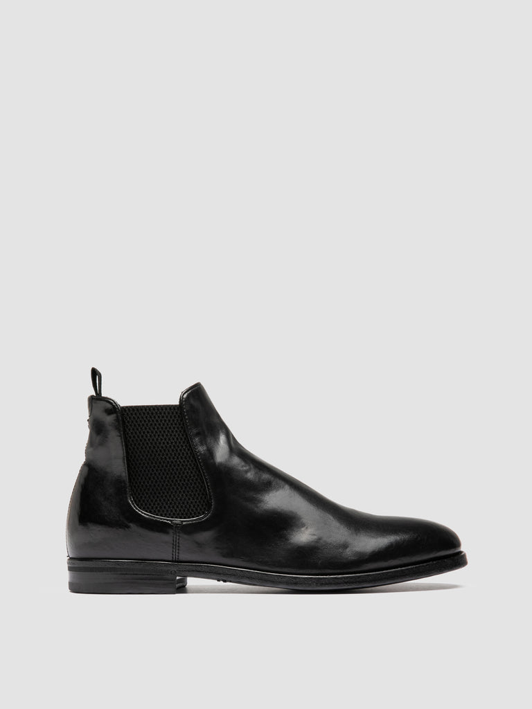 VANDERBILT CAOU 002 - Black Leather Chelsea Boots
