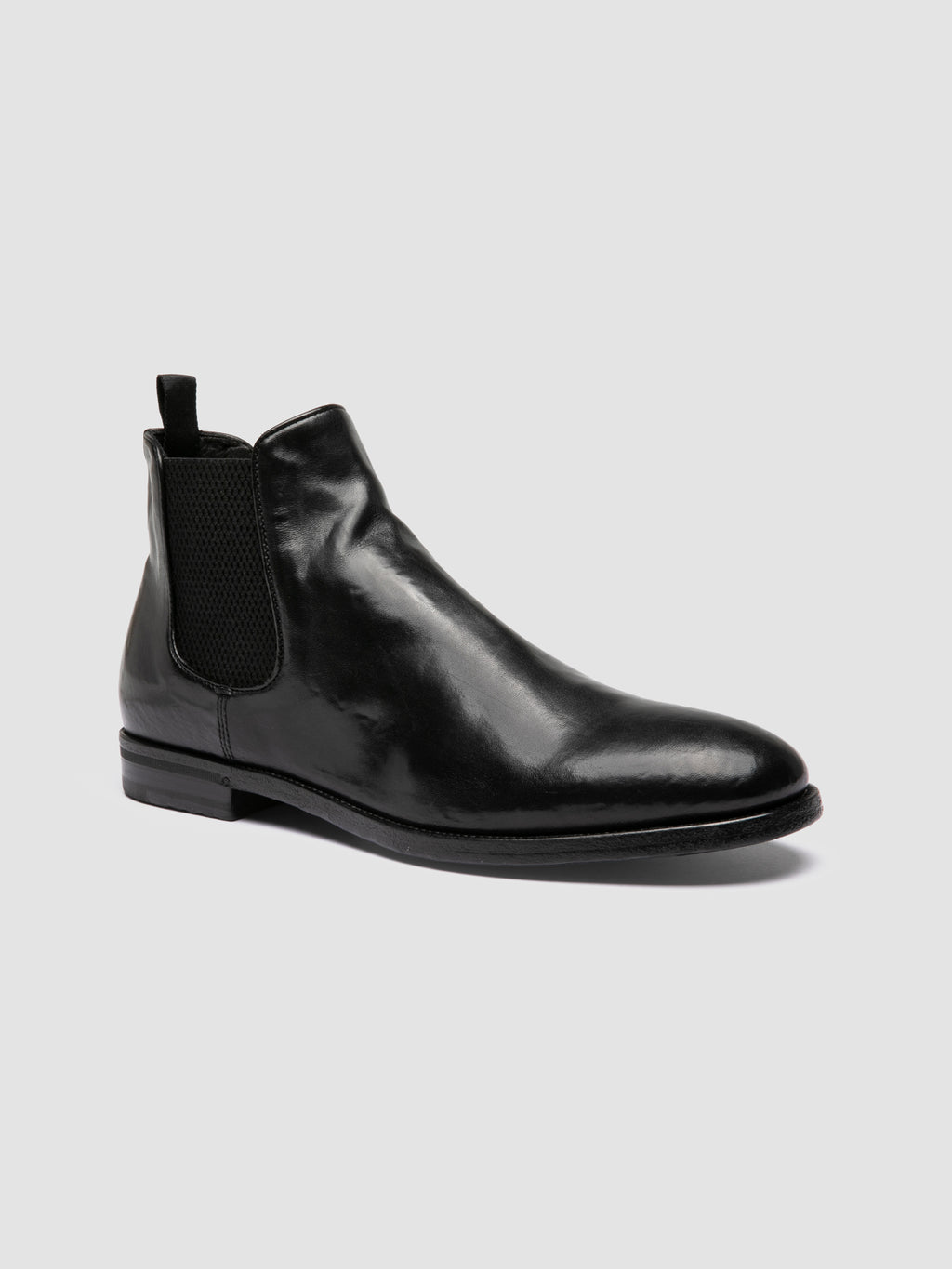 VANDERBILT CAOU 002 - Black Leather Chelsea Boots