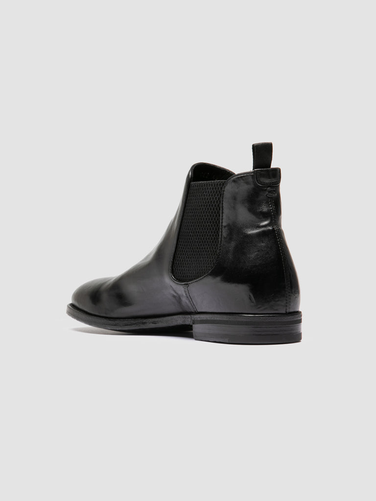 VANDERBILT CAOU 002 - Black Leather Chelsea Boots