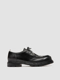 VOLCOV FLEXI 001 - Black Leather Derby Shoes - thumb image 1,side view